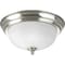 Progress Lighting One-Light Dome Glass 11-3/8" Close-to-Ceiling P3924-09 - alternate 1